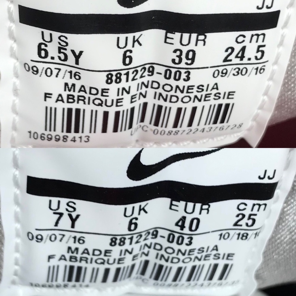 NEW Nike Air Max Zero Cool Grey Racer Pink - Picture 7 of 7